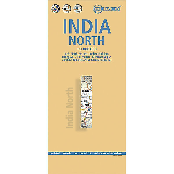 Borch Map India North / Nordindien