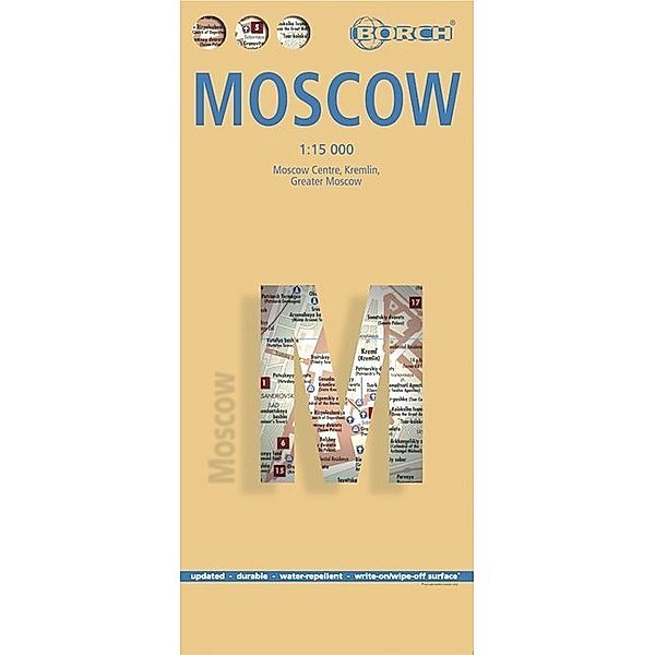 Borch Map Moscow / Mockba