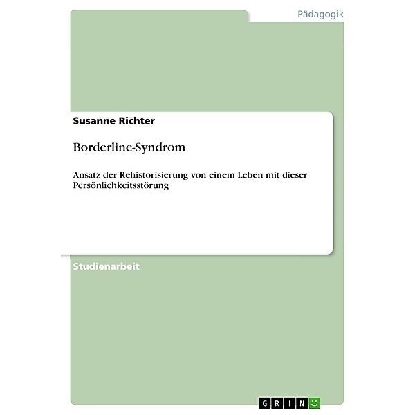 Borderline-Syndrom, Susanne Richter