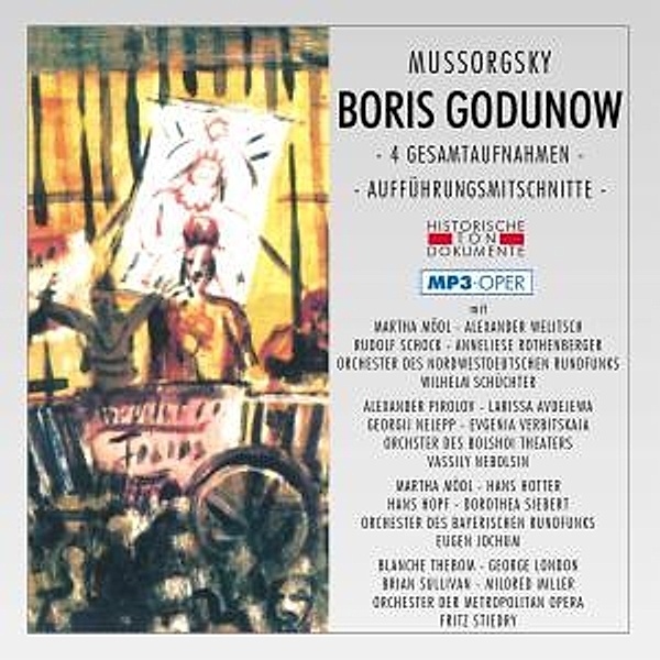 Boris Godunow-Mp3 Oper, Orch.Des Nordwestdt.Rundfunks, Orch.D.Bolshoi Thea