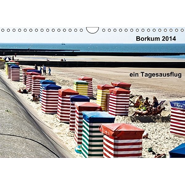 Borkum - Bilder eines Tagesausflugs (Wandkalender 2014 DIN A4 quer), Norbert J. Sülzner