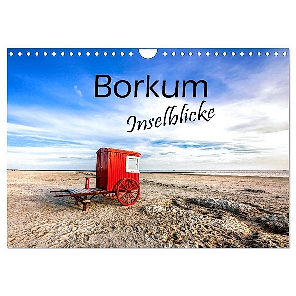 Borkum - Inselblicke (Wandkalender 2025 DIN A4 quer), CALVENDO Monatskalender, Calvendo, A. Dreegmeyer