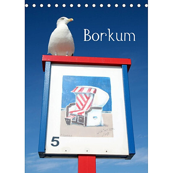 Borkum (Tischkalender 2022 DIN A5 hoch), Karsten-Thilo Raab
