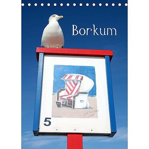 Borkum (Tischkalender 2023 DIN A5 hoch), Karsten-Thilo Raab