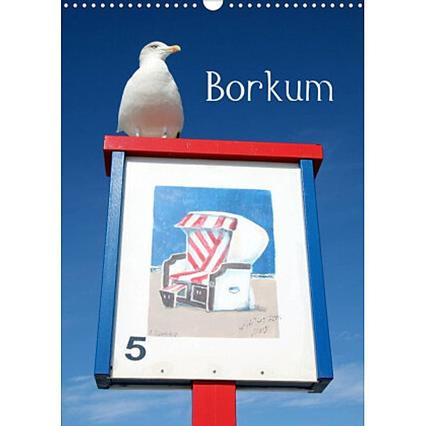 Borkum (Wandkalender 2022 DIN A3 hoch), Karsten-Thilo Raab