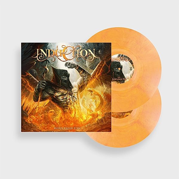Born From Fire (Yellow/Orange Marbled Vinyl), Induction