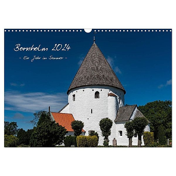 Bornholm 2024 Ein Jahr im Sommer (Wandkalender 2024 DIN A3 quer), CALVENDO Monatskalender, Ulf Köpnick