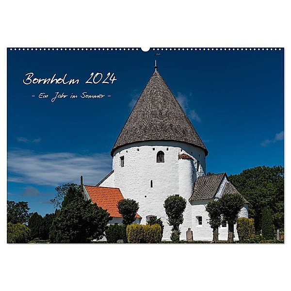 Bornholm 2024 Ein Jahr im Sommer (Wandkalender 2024 DIN A2 quer), CALVENDO Monatskalender, Ulf Köpnick