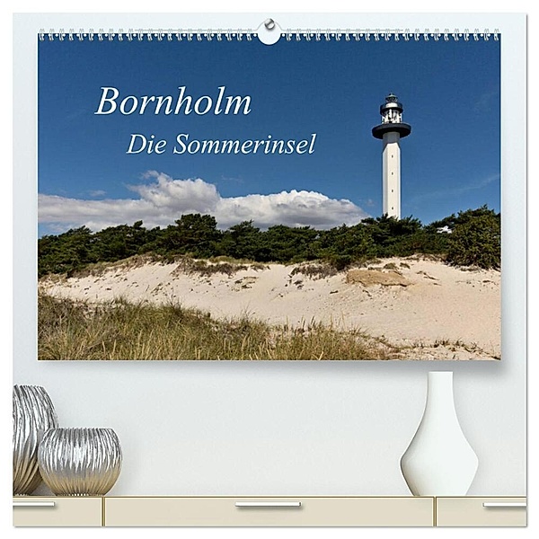 Bornholm - Die Sommerinsel (hochwertiger Premium Wandkalender 2024 DIN A2 quer), Kunstdruck in Hochglanz, Lars Nullmeyer