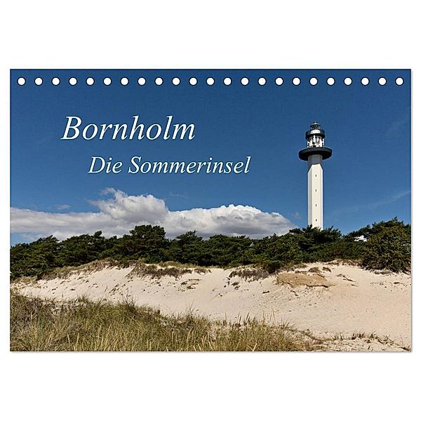 Bornholm - Die Sommerinsel (Tischkalender 2024 DIN A5 quer), CALVENDO Monatskalender, Lars Nullmeyer