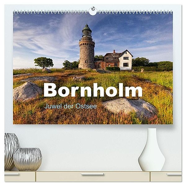 Bornholm Juwel der Ostsee (hochwertiger Premium Wandkalender 2024 DIN A2 quer), Kunstdruck in Hochglanz, Johann Schörkhuber