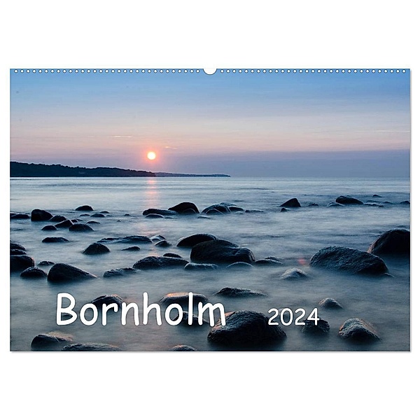 Bornholm (Wandkalender 2024 DIN A2 quer), CALVENDO Monatskalender, strandmann@online.de