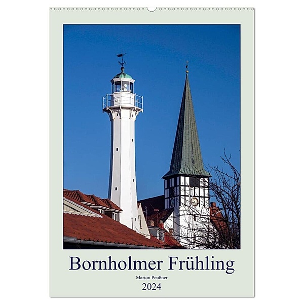 Bornholmer Frühling (Wandkalender 2024 DIN A2 hoch), CALVENDO Monatskalender, Marion Peußner