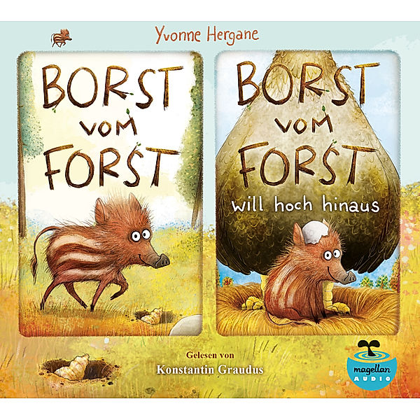 Borst vom Forst (Audio-CD),1 Audio-CD, Yvonne Hergane