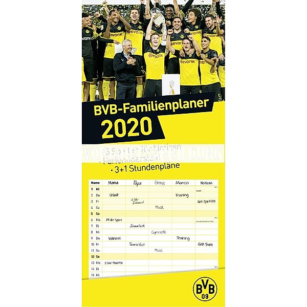 Borussia Dortmund Familienplaner 2021