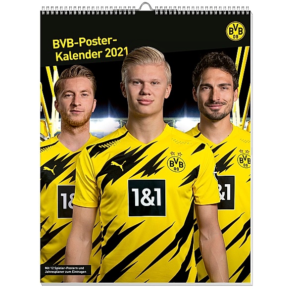 Borussia Dortmund Posterkalender 2021