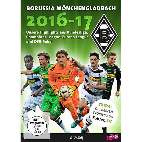 Borussia Mönchengladbach Saisonrückblick 2016-17 - 2 Disc DVD, Diverse Interpreten