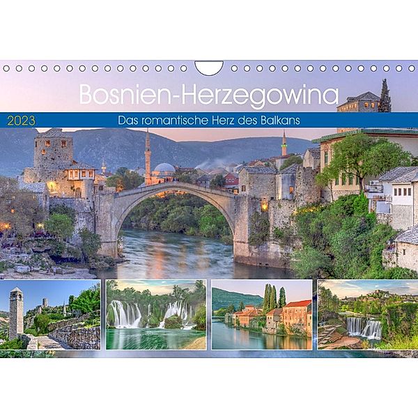 Bosnien-Herzegowina Das romantische Herz des Balkans (Wandkalender 2023 DIN A4 quer), Joana Kruse