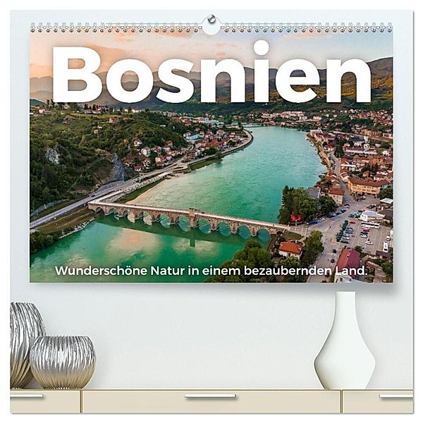 Bosnien - Wunderschöne Natur in einem bezaubernden Land. (hochwertiger Premium Wandkalender 2024 DIN A2 quer), Kunstdruck in Hochglanz, M. Scott