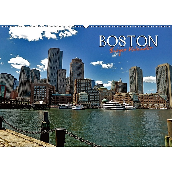 Boston - Ewiger Kalender (Wandkalender immerwährend DIN A2 quer), Stefan Berndt