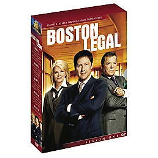 Boston Legal - Season 1, David E. Kelley, Janet Leahy, Michael Reisz, Andrew Kreisberg, Phoef Sutton, Lawrence Broch, Sanford Golden, Karen Wyscarver, Jonathan Shapiro