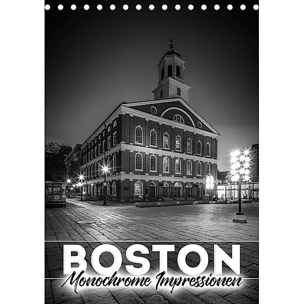 BOSTON Monochrome Impressionen (Tischkalender 2020 DIN A5 hoch), Melanie Viola