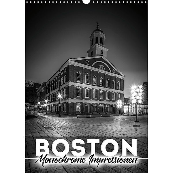 BOSTON Monochrome Impressionen (Wandkalender 2019 DIN A3 hoch), Melanie Viola