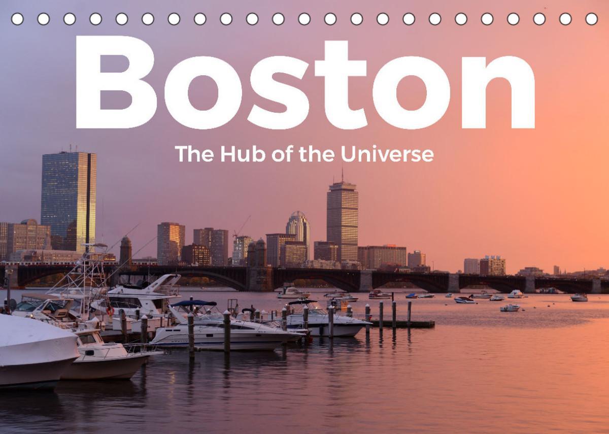 Boston - The Hub of the Universe (Tischkalender 2023 DIN A5 quer)