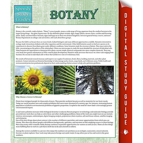 Botany (Speedy Study Guides), Speedy Publishing