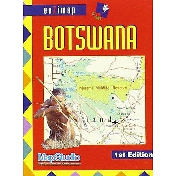 Botswana Eazymap  1 : 2 550 000
