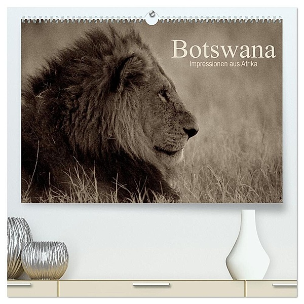 Botswana - Impressionen aus Afrika (hochwertiger Premium Wandkalender 2024 DIN A2 quer), Kunstdruck in Hochglanz, Dr. Franz Josef Hering
