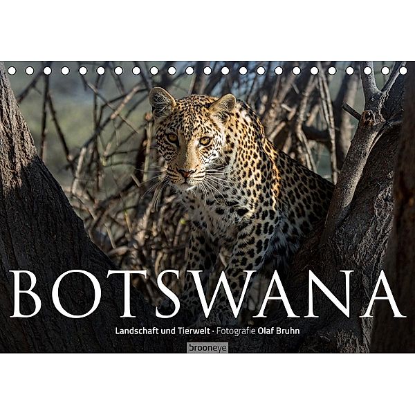 Botswana - Landschaft und Tierwelt (Tischkalender 2021 DIN A5 quer), Olaf Bruhn