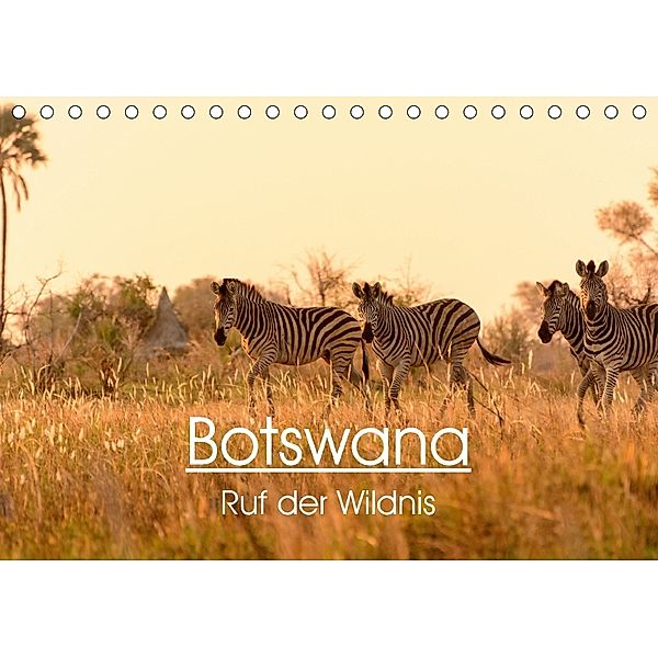 Botswana - Ruf der Wildnis (Tischkalender 2018 DIN A5 quer), Maria-Lisa Stelzel