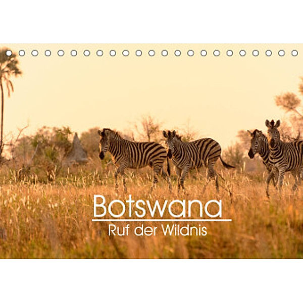 Botswana - Ruf der Wildnis (Tischkalender 2022 DIN A5 quer), Maria-Lisa Stelzel