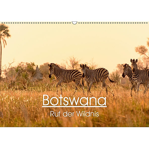 Botswana - Ruf der Wildnis (Wandkalender 2019 DIN A2 quer), Maria-Lisa Stelzel
