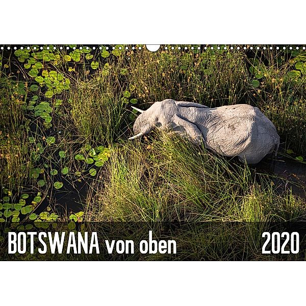 Botswana von oben (Wandkalender 2020 DIN A3 quer)