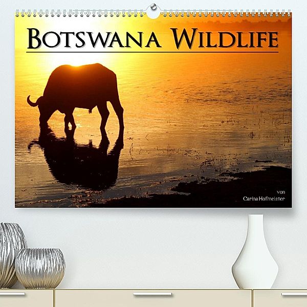 Botswana Wildlife (Premium, hochwertiger DIN A2 Wandkalender 2023, Kunstdruck in Hochglanz), Carina Hofmeister