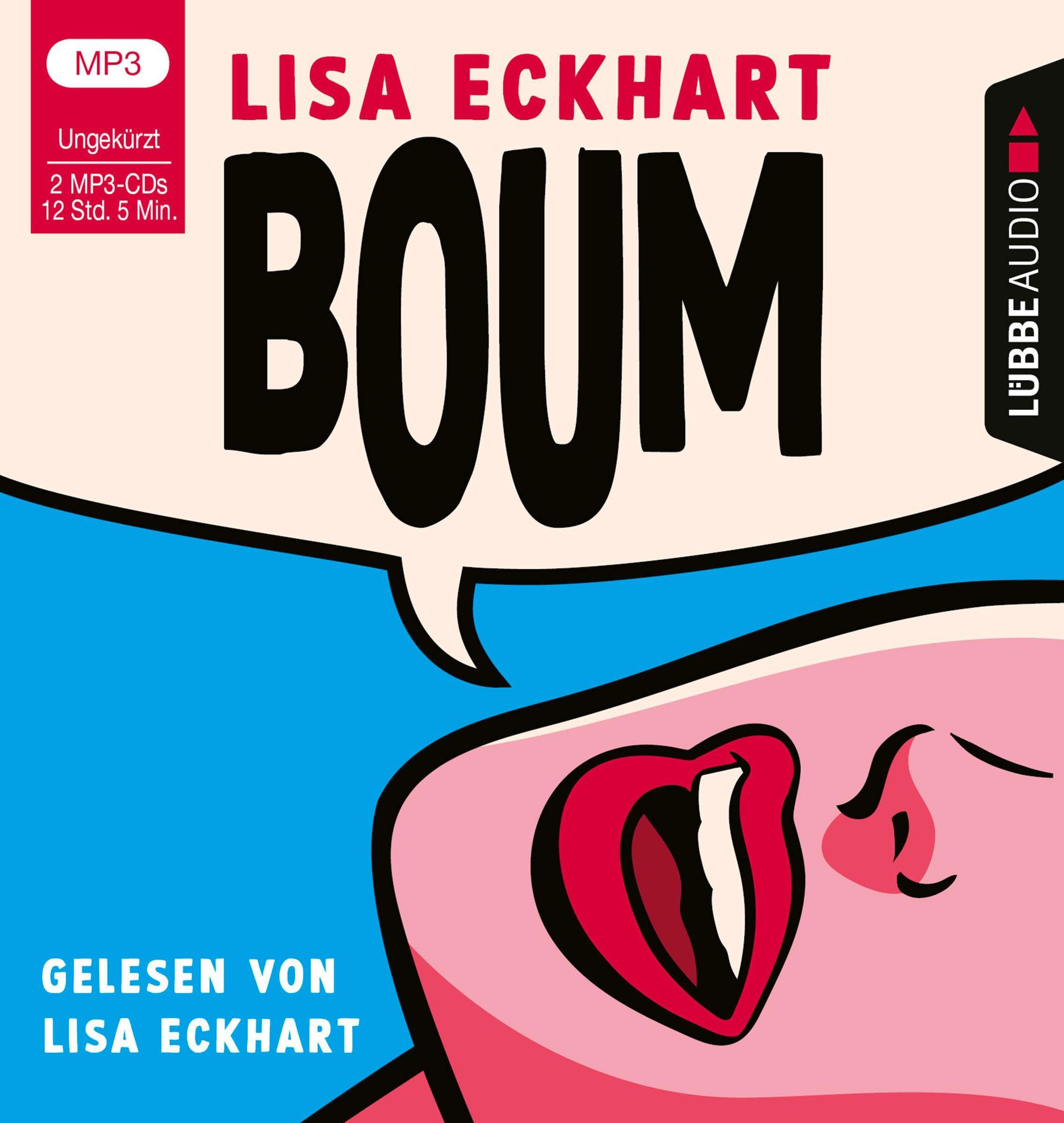 Boum, 2 Audio-CD, 2 MP3 Hörbuch von Lisa Eckhart - Weltbild.de