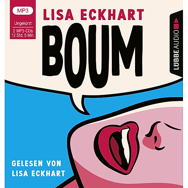 Boum,2 Audio-CD, 2 MP3, Lisa Eckhart