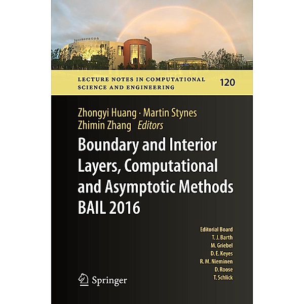 Boundary and Interior Layers, Computational and Asymptotic Methods BAIL 2016 / Lecture Notes in Computational Science and Engineering Bd.120