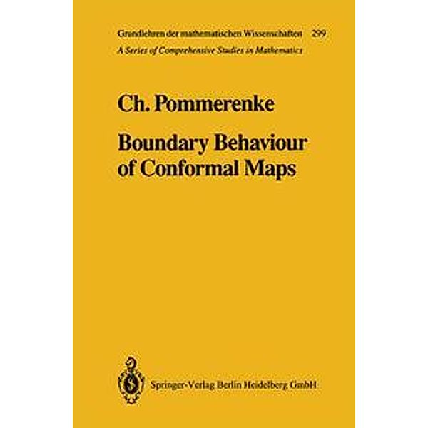Boundary Behaviour of Conformal Maps, Christian Pommerenke