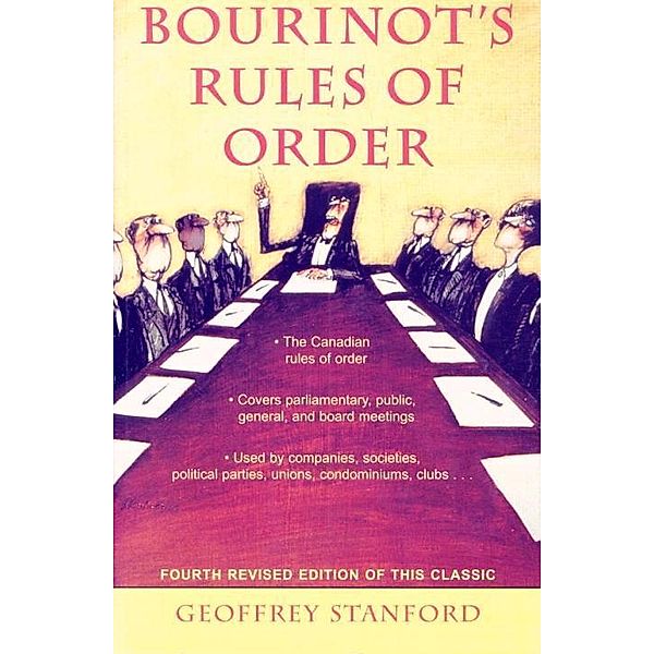 Bourinot's Rules of Order, Geoffrey Stanford
