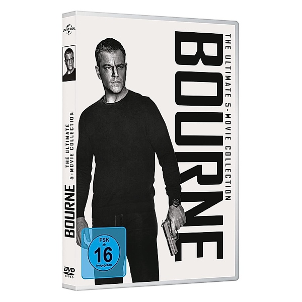 Bourne - The Ultimate 5-Movie Collection, Scott Burns, Tom Stoppard, William Blake Herron, Dan Gilroy, Tony Gilroy, Paul Greengrass, Christopher Rouse, Robert Ludlum