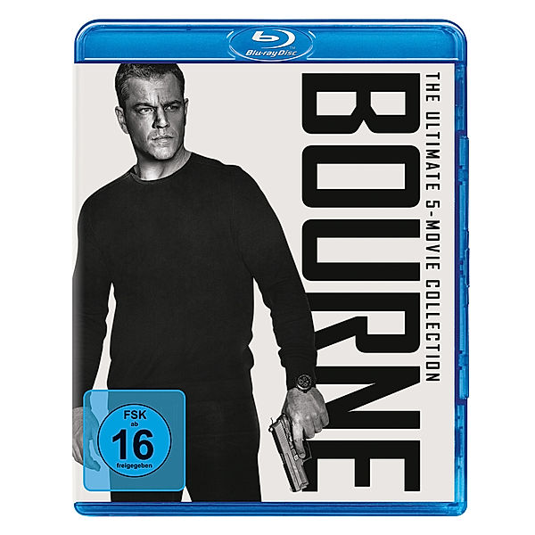 Bourne - The Ultimate 5-Movie-Collection, Scott Burns, Tom Stoppard, William Blake Herron, Dan Gilroy, Tony Gilroy, Paul Greengrass, Christopher Rouse, Robert Ludlum