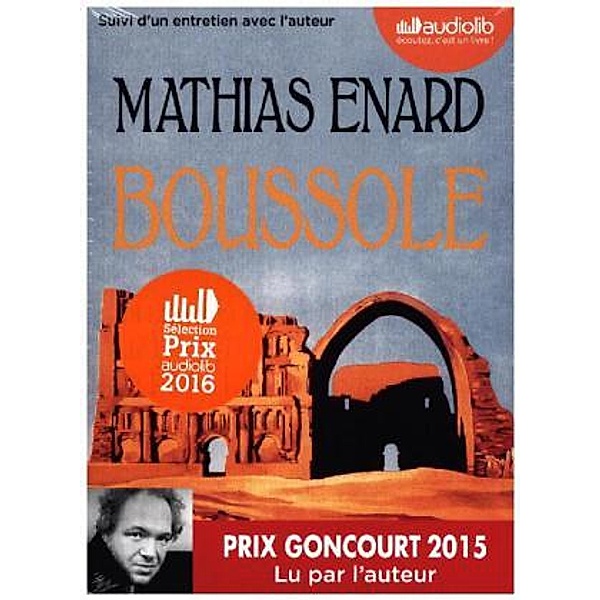 Boussole, 2 MP3-CDs, Mathias Énard
