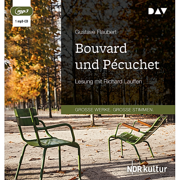 Bouvard und Pécuchet,1 Audio-CD, 1 MP3, Gustave Flaubert