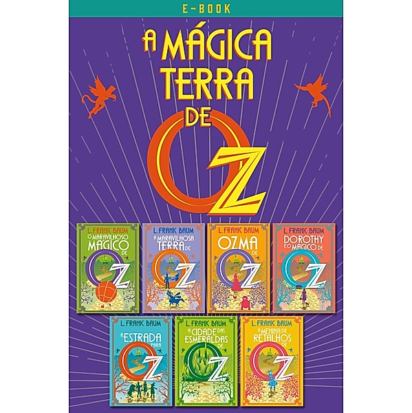 Box A mágica Terra de Oz - vol. I / Terra de Oz, L. Frank Baum