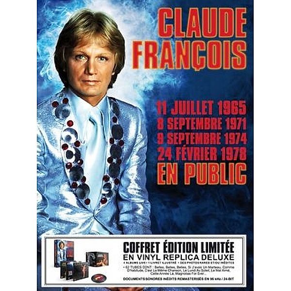 Box- En Public 1965-1971-1974-1978, Claude Francois