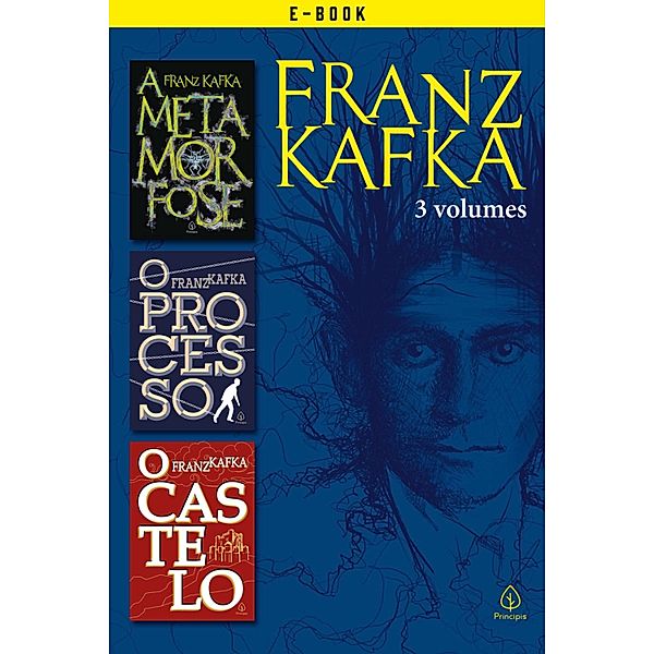 Box Franz Kafka com 3 livros / Clássicos da literatura mundial, Franz Kafka