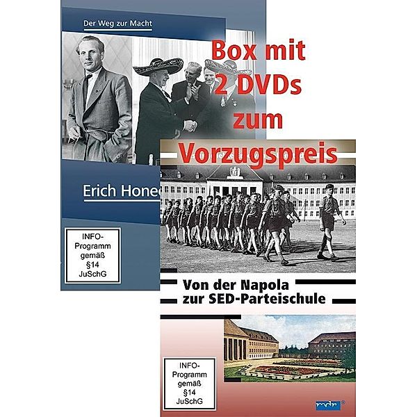 BOX Honecker - Von NAPOLA bis SED-Parteischule/2 DVD